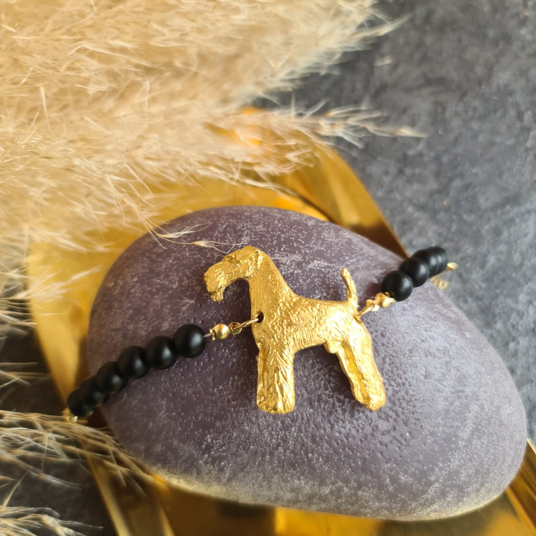 Airedale Terrier pulsera
