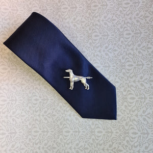 Greyhound tie clip