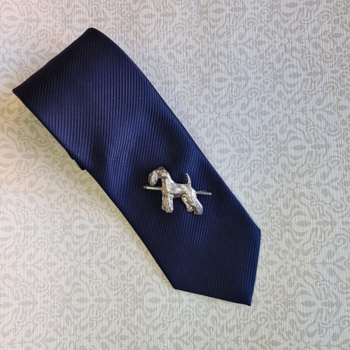 Lakeland terrier tie clip