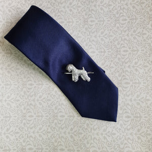 Irish soft coated wheaten terrier tie clip